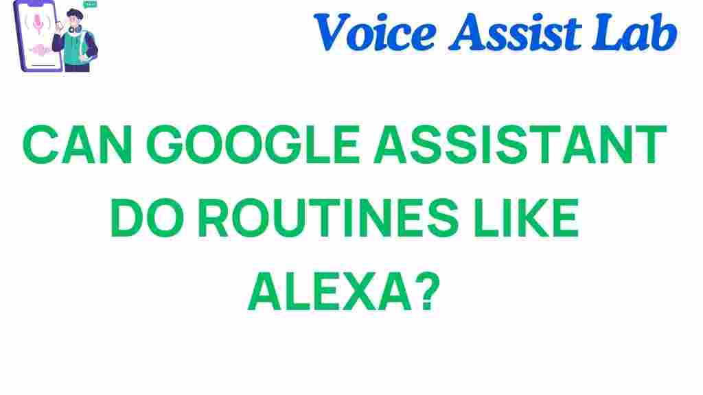 can-google-assistant-do-routines