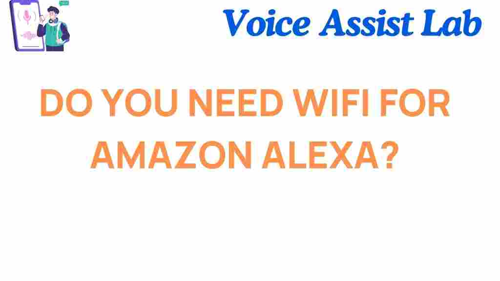 do-you-need-wifi-for-amazon-alexa