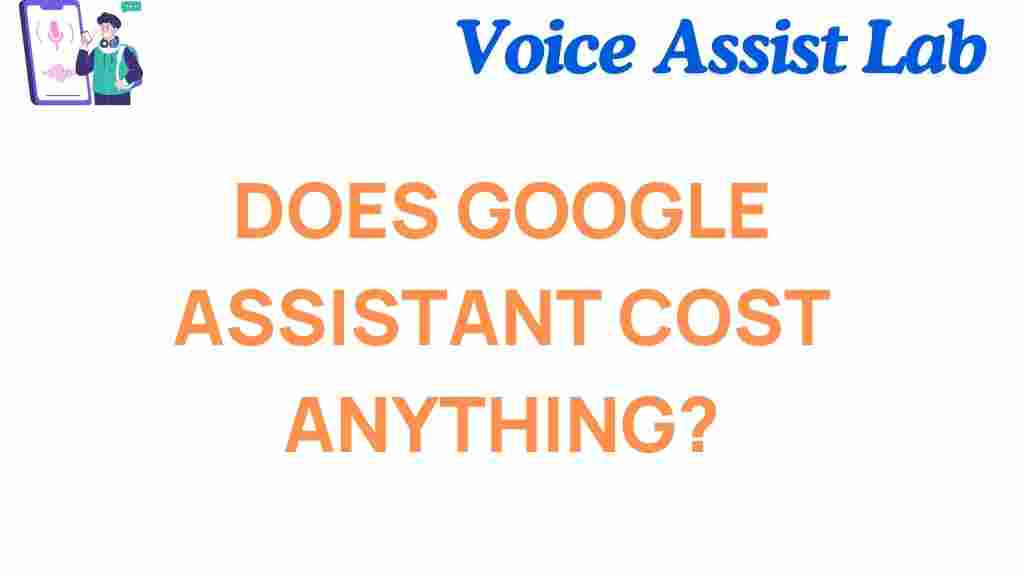 does-google-assistant-cost-anything