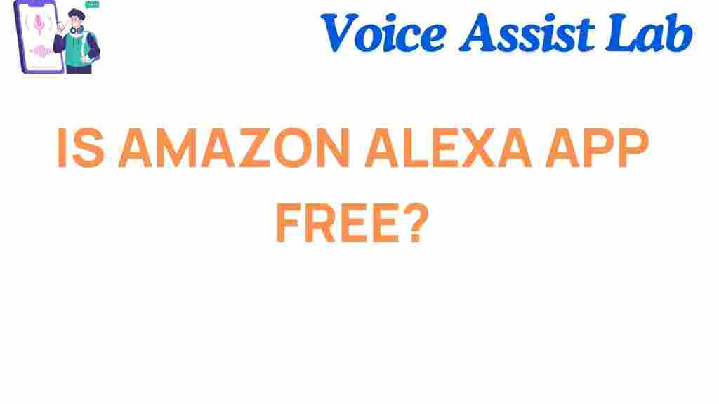 is-amazon-alexa-app-free
